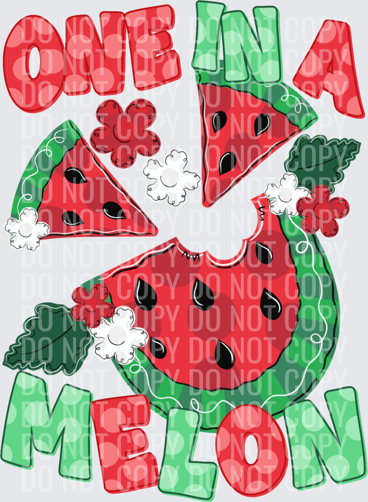 One in a melon watermelon summer