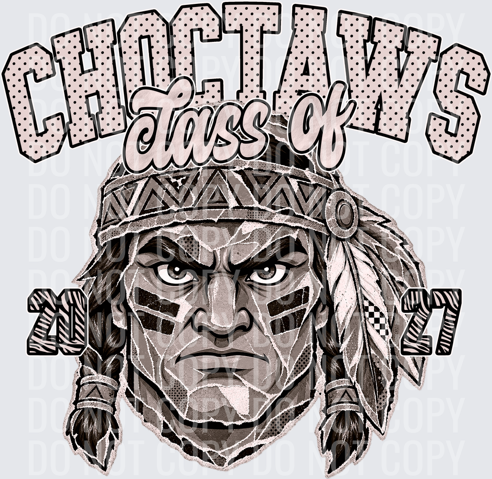 KayndiDesigns 10.26 Class of 2027 Neutral Choctaws 10