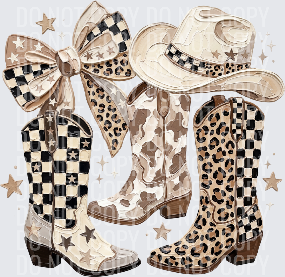 cowgirlbootshat_impasto