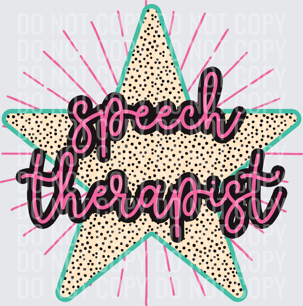 speech therapist