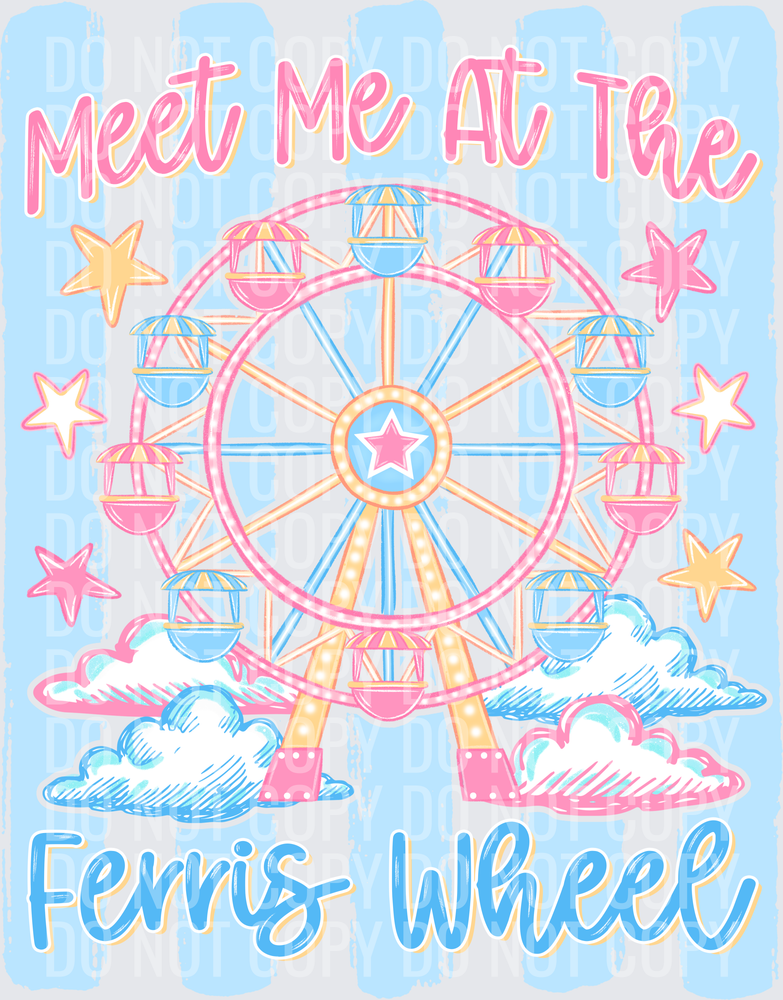 Meet Me at the Ferris Wheel Striped