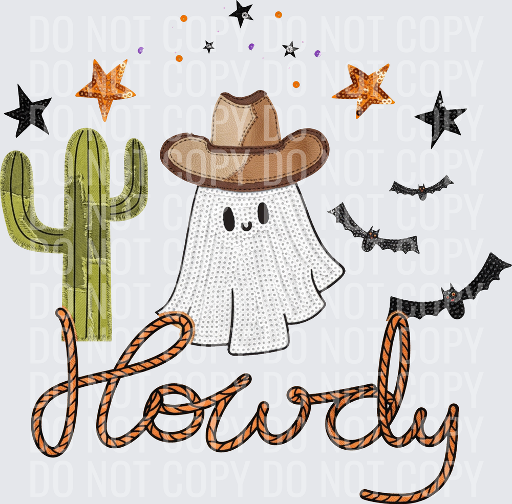 howdy faux emb hwds