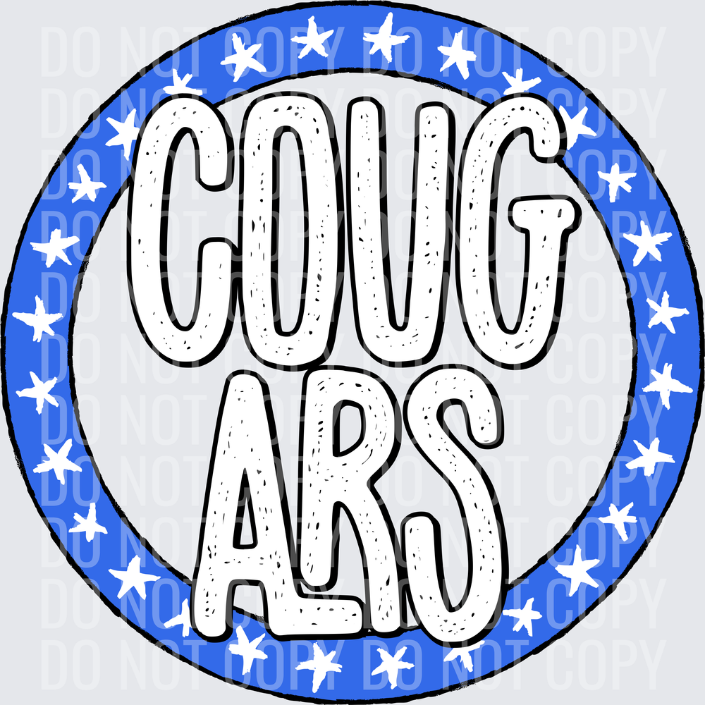 CougarsStarCircleRoyal