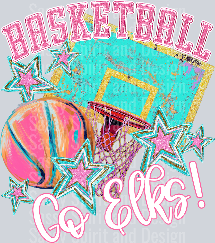 BRIGHT BASKETBALL GO ELKS