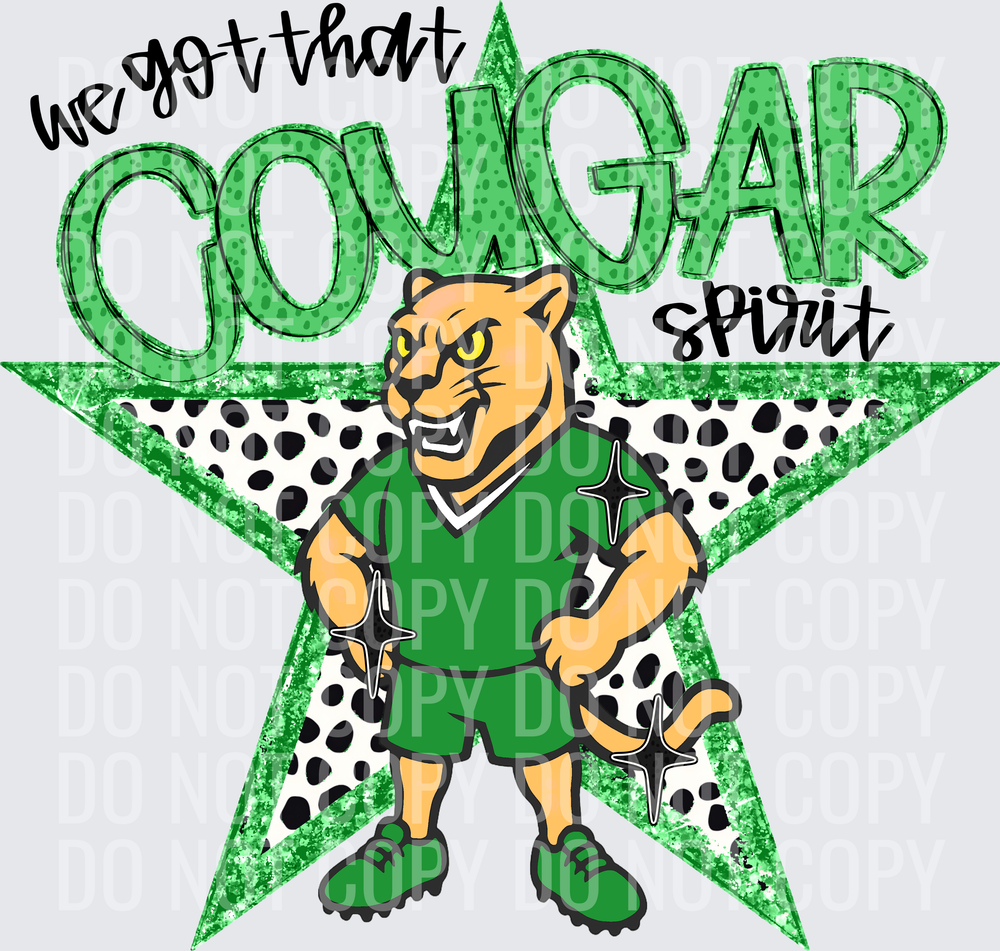 KayndiDesigns 09.26 We Got That Spirit Cougar Green