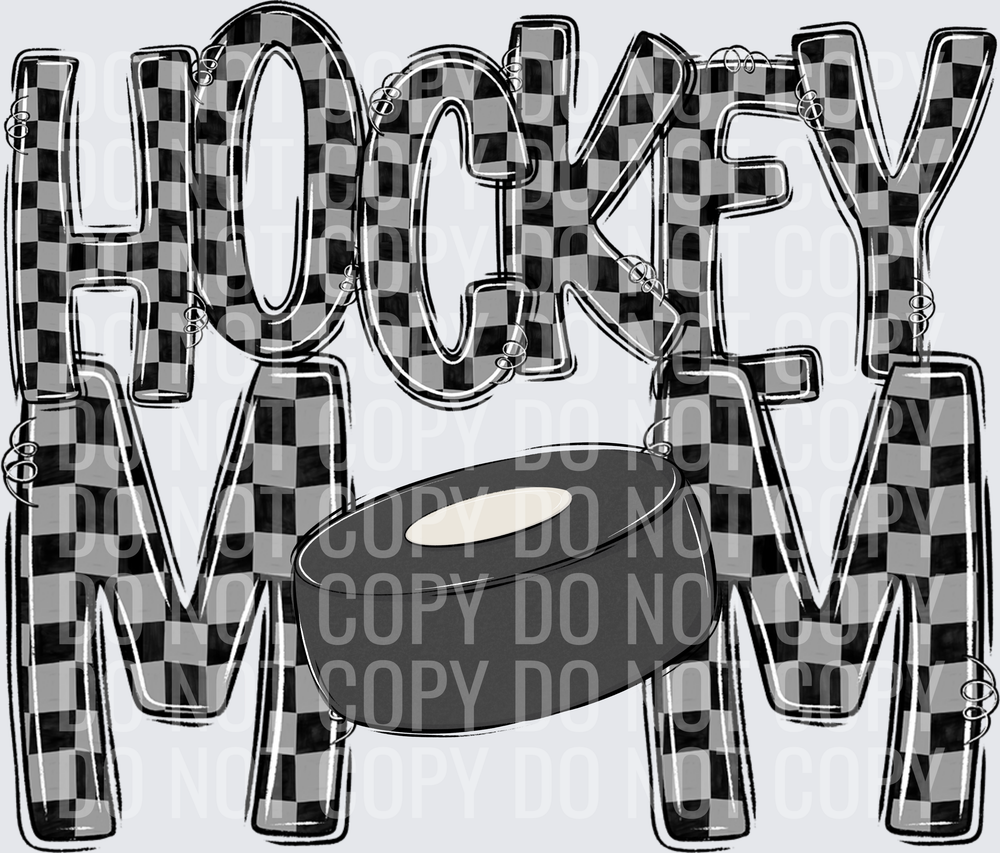 HOCKEY GREY CHECK