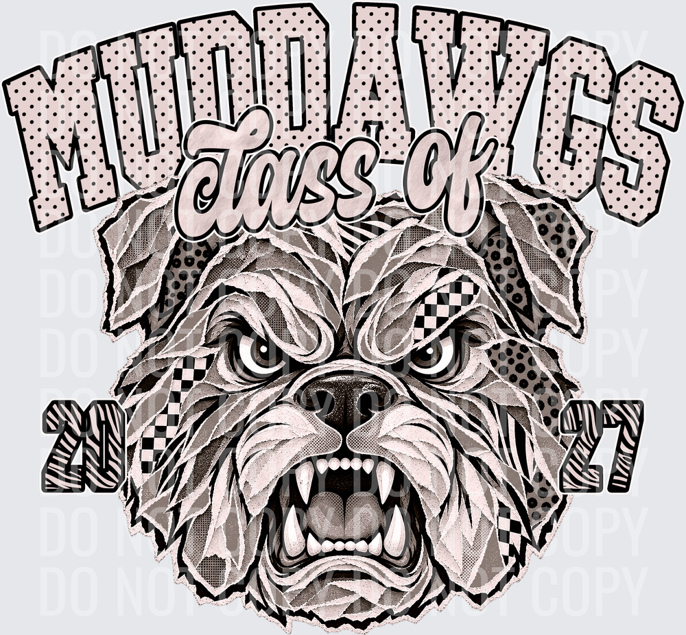 KayndiDesigns 10.26 Class of 2027 Neutral Muddawgs