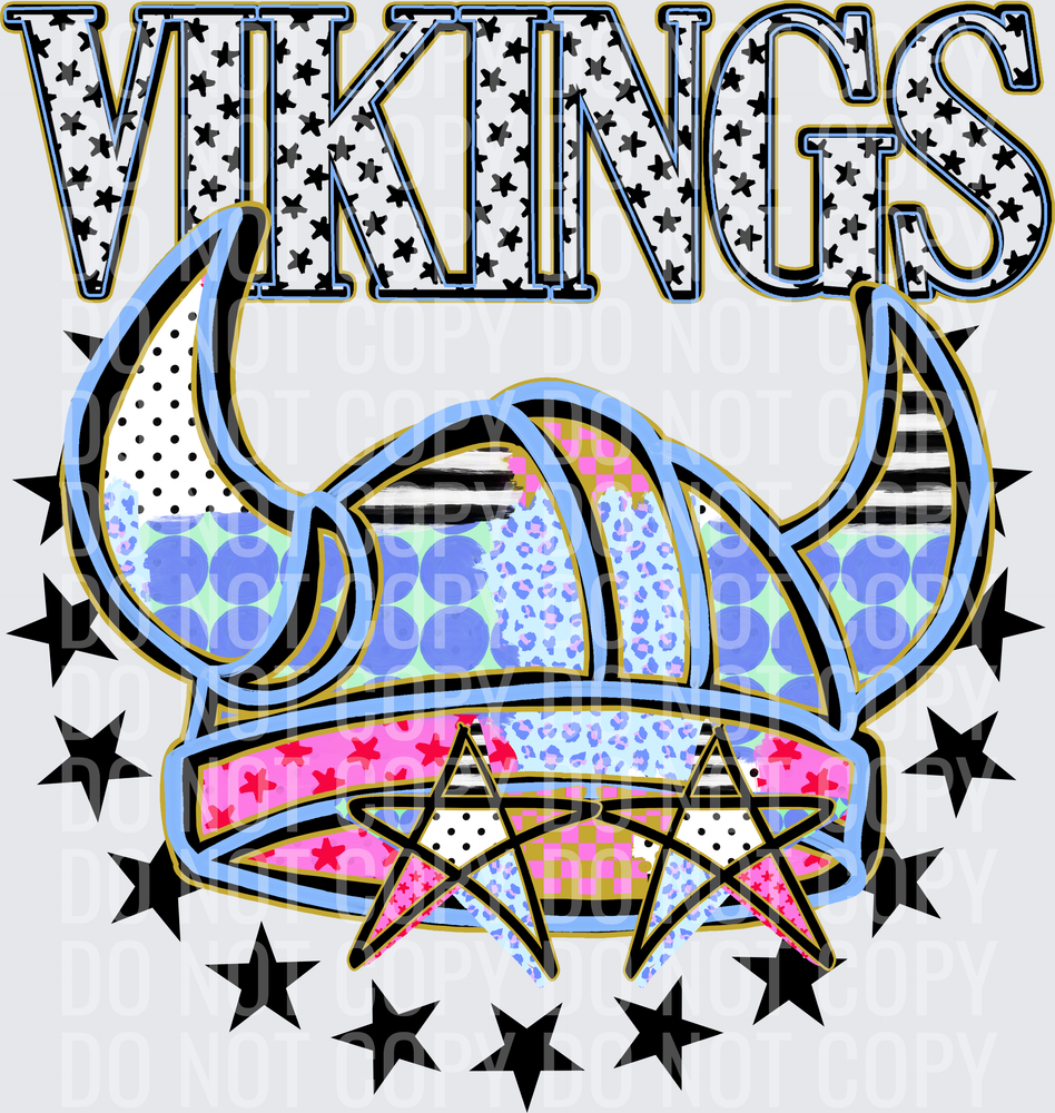 KayndiDesigns 09.26 Patchwork Varisty Stars Vikings 2