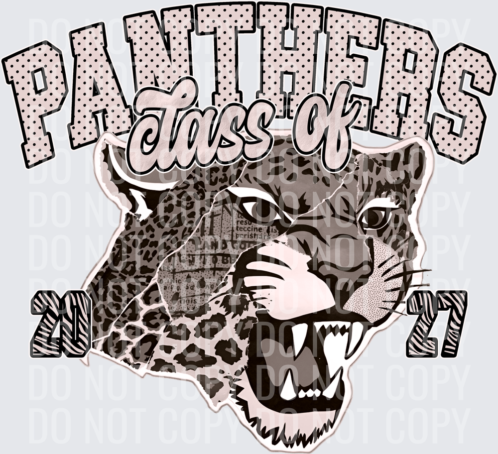 KayndiDesigns 10.26 Class of 2027 Neutral Panthers