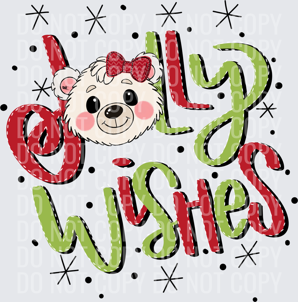 jolly wishes polar bear 1