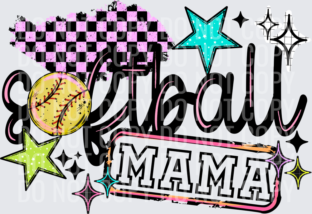Softball_Mama_Colorful