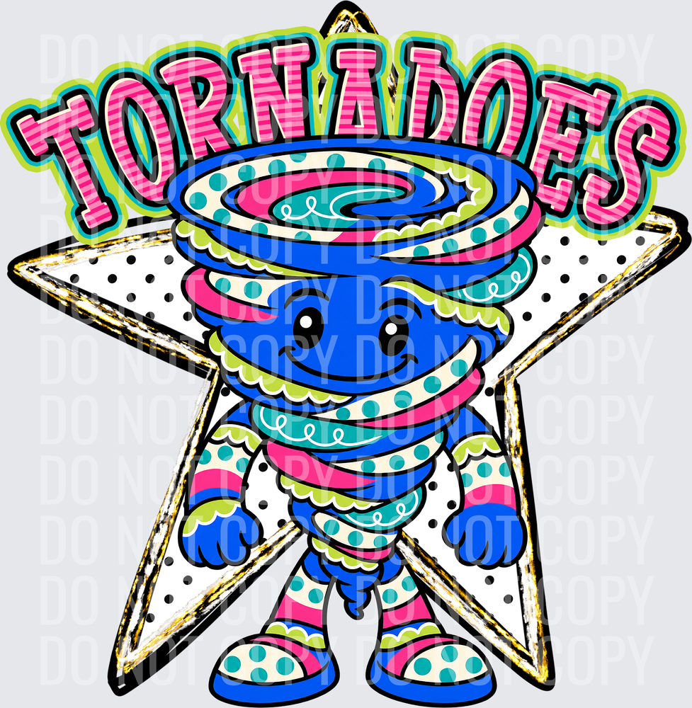 KayndiDesigns 10.26 Pattern Parade Star Tornadoes