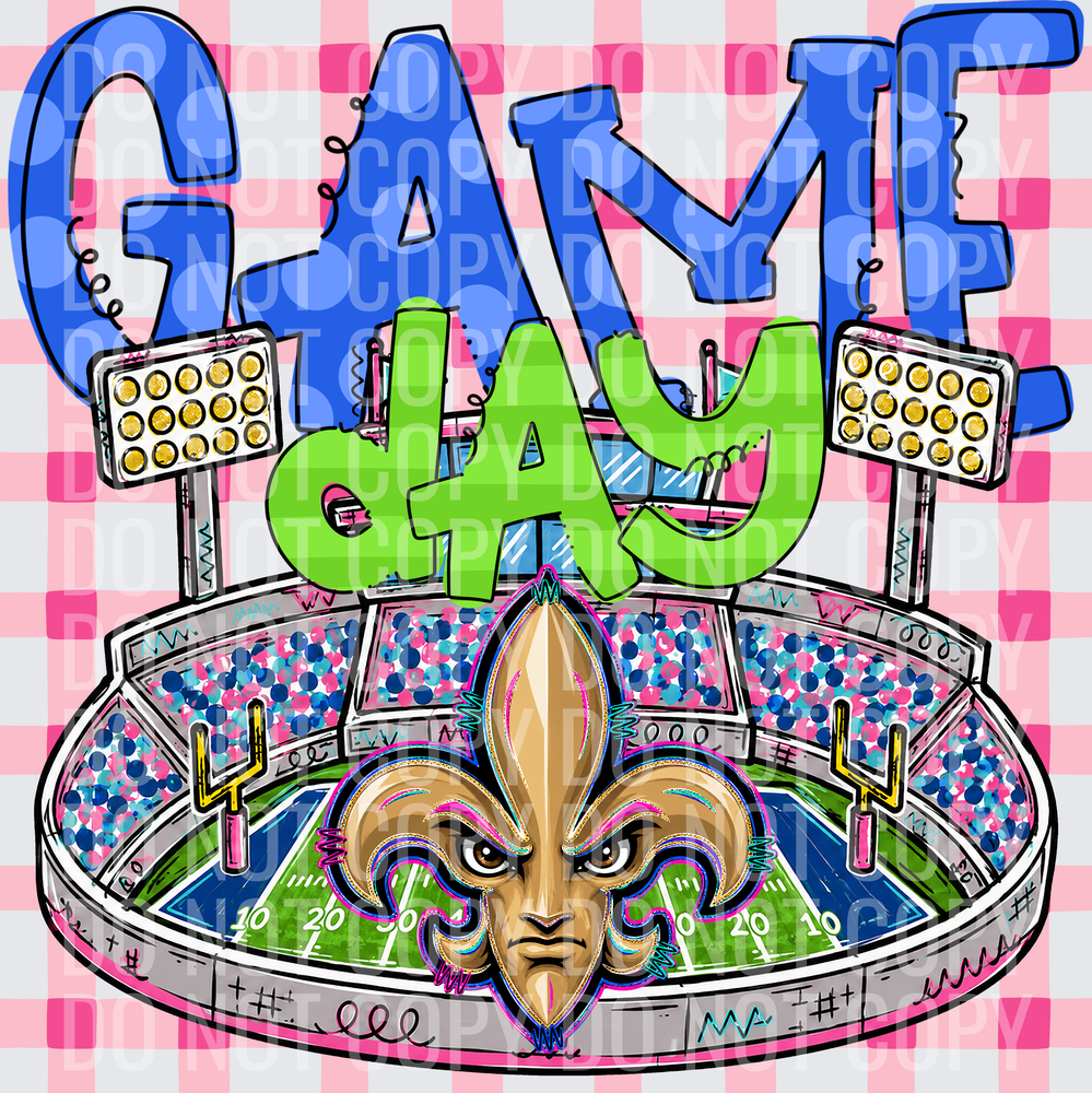 KayndiDesigns 08.26 Game Day Stadium Saints