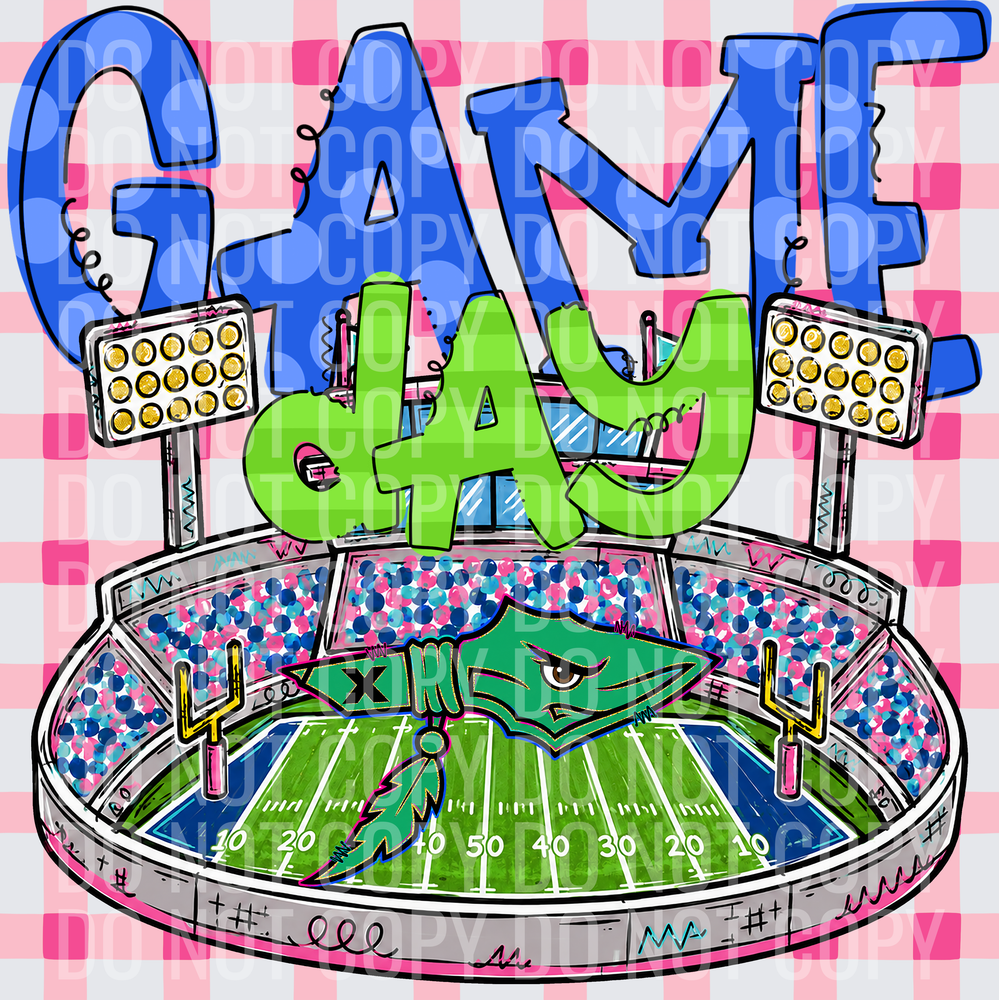 KayndiDesigns 08.26 Game Day Stadium Warriors 6