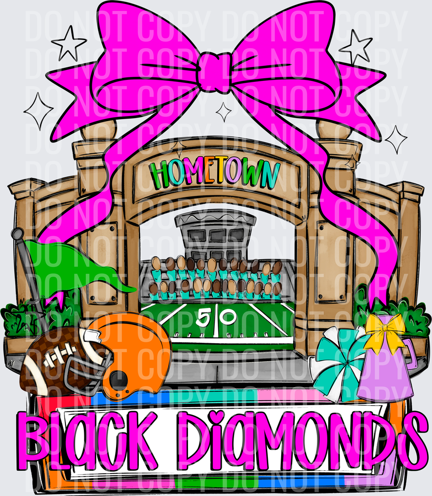 black diamonds