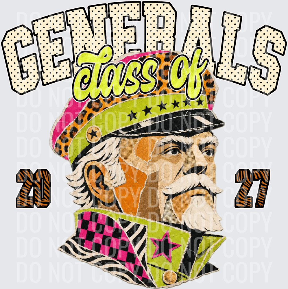 KayndiDesigns 10.26 Class of 2027 Bright Generals