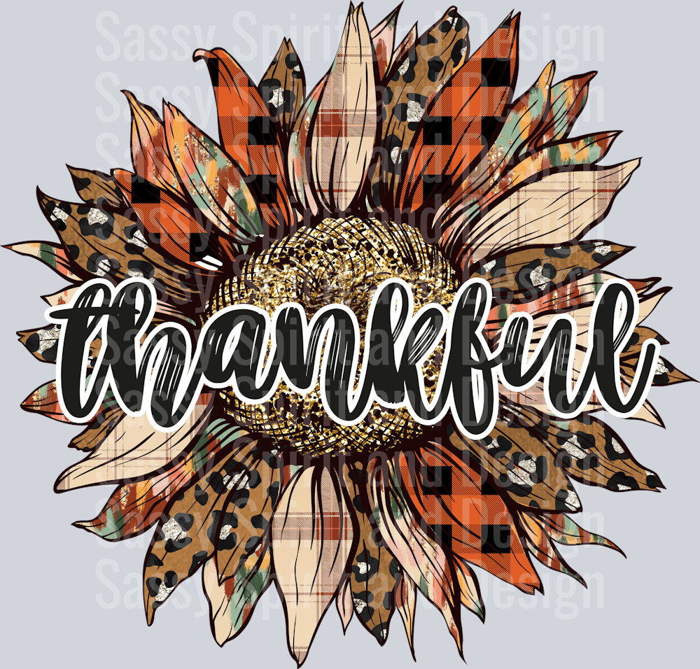 thankful sunflower
