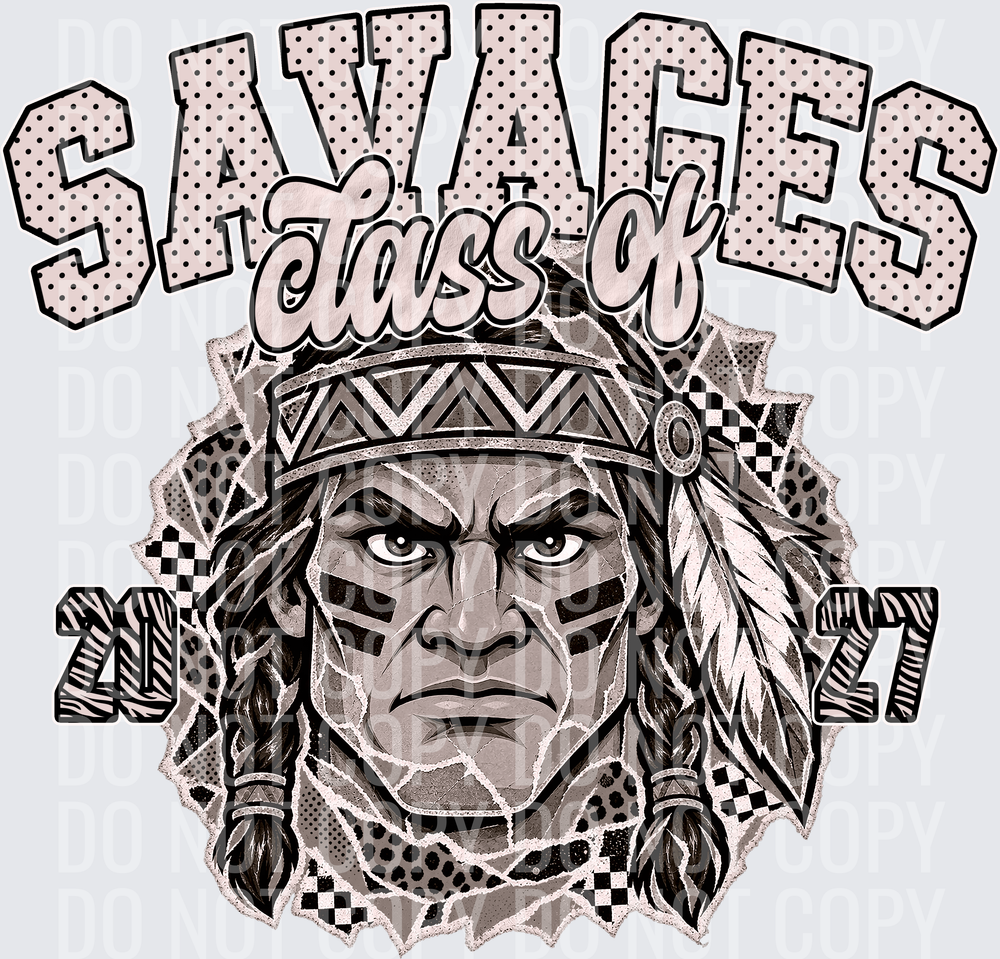 KayndiDesigns 10.26 Class of 2027 Neutral Savages 3