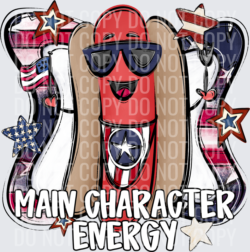 MAIN CHARACTER ENERGY