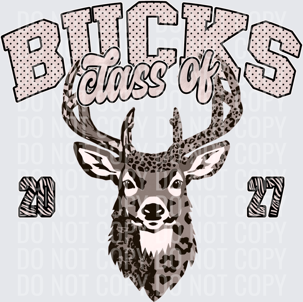 KayndiDesigns 10.26 Class of 2027 Neutral Bucks