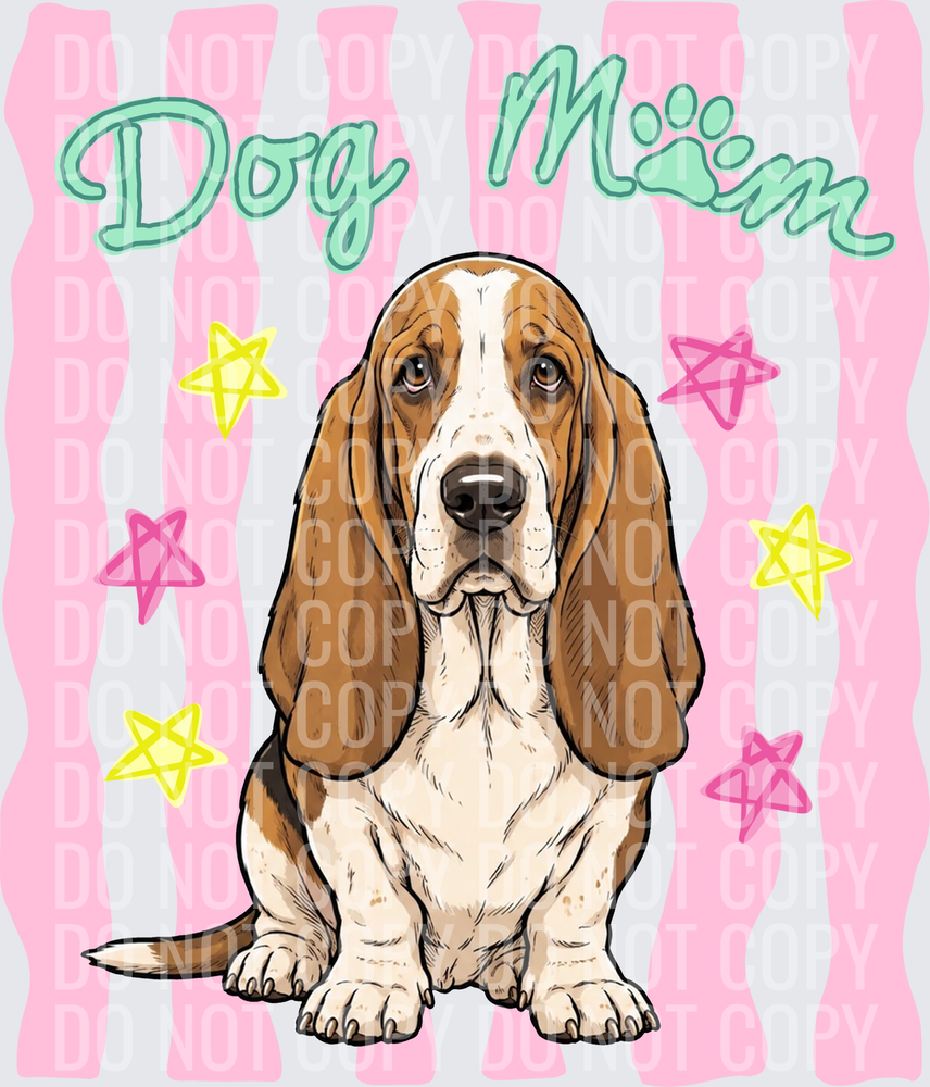 Basset Hound Dog Mom