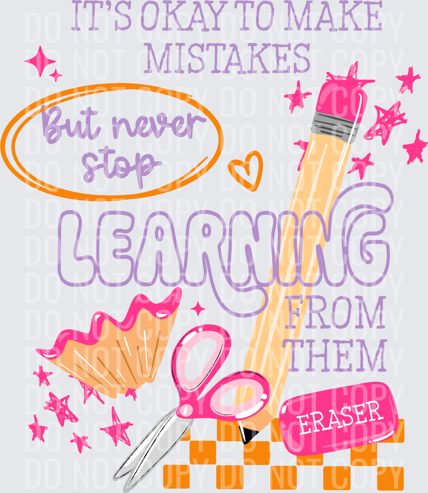 Make Mistakes