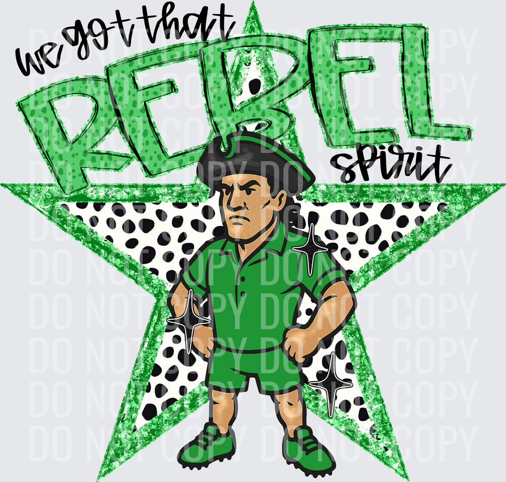 KayndiDesigns 09.26 We Got That Spirit Rebel Green