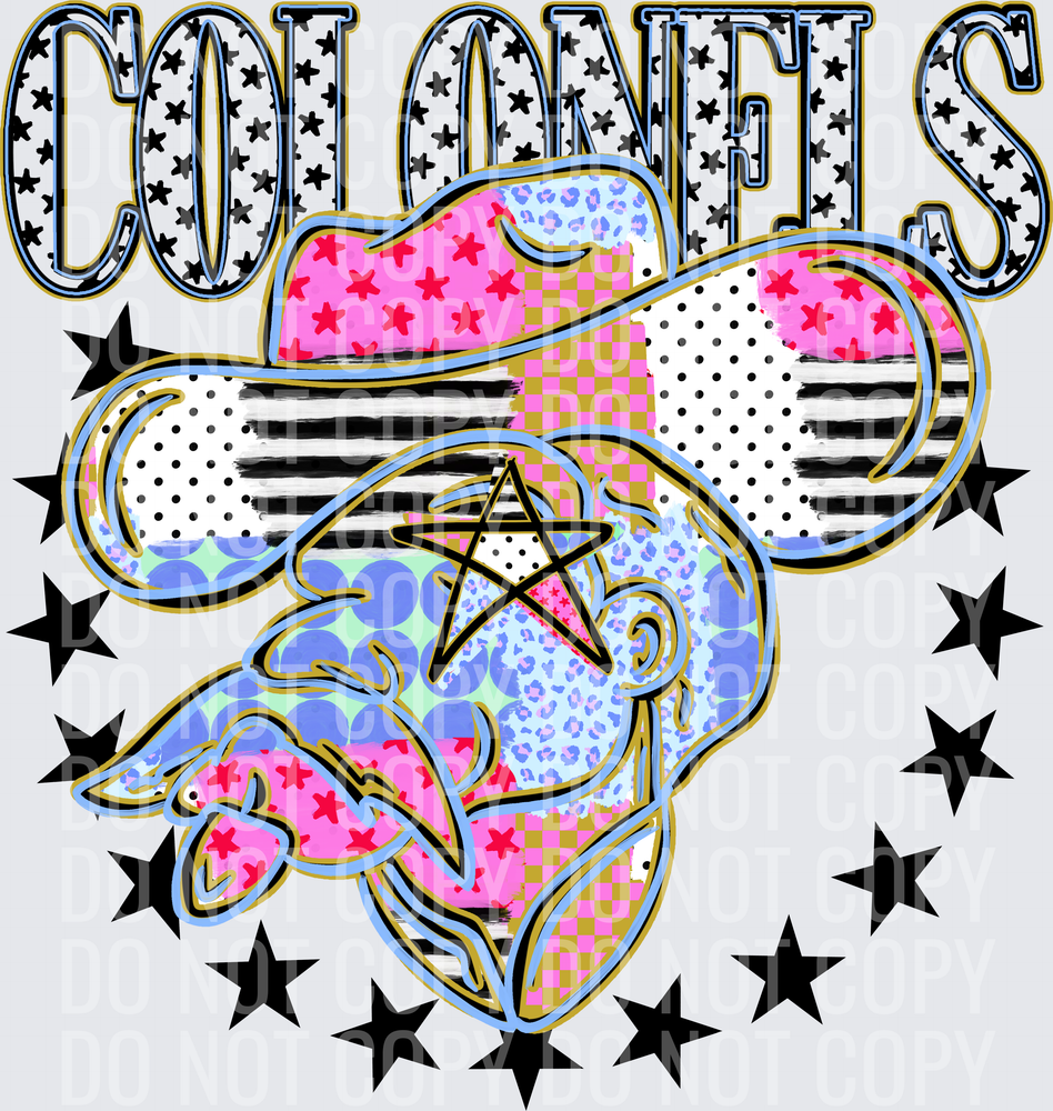 KayndiDesigns 09.26 Patchwork Varisty Stars Colonels