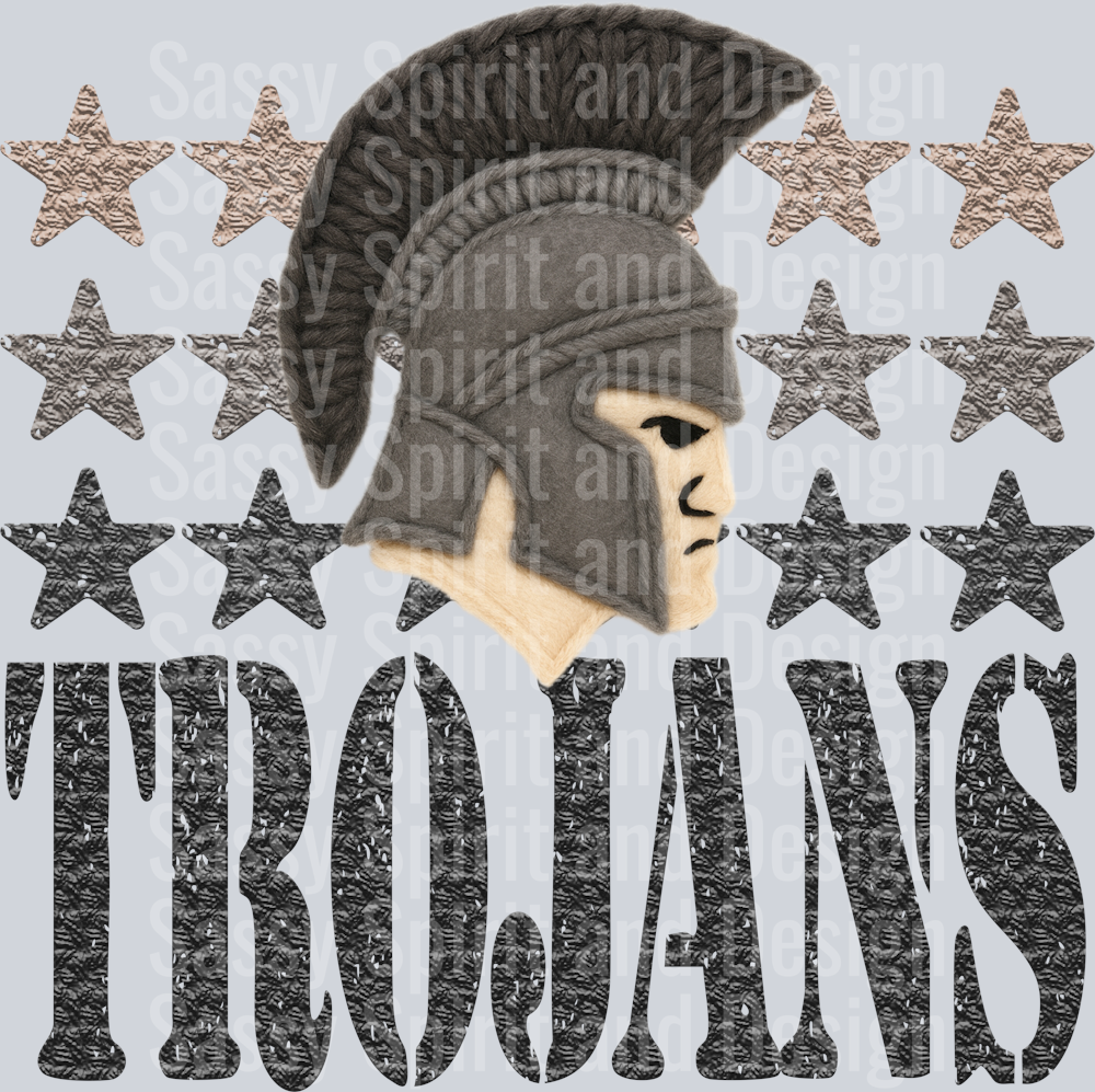 YARN MASCOTS TROJANS