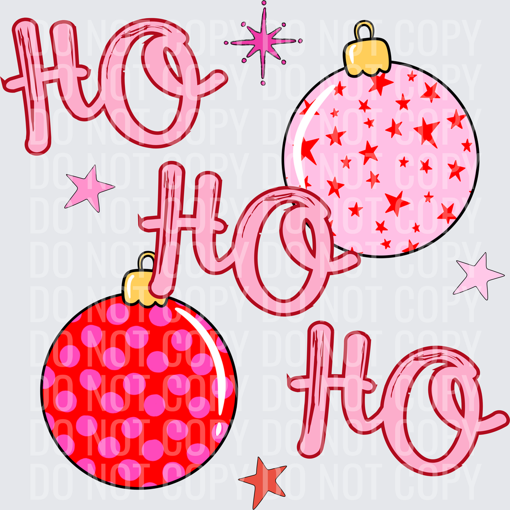 hohoho pink red