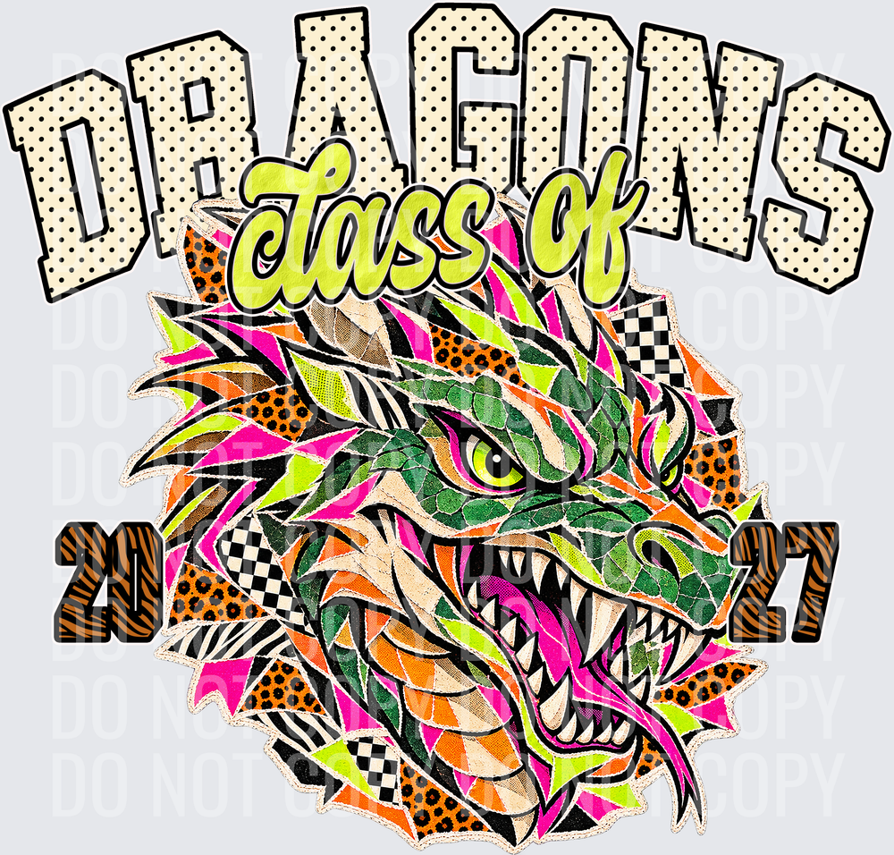 KayndiDesigns 10.26 Class of 2027 Bright Dragons 2