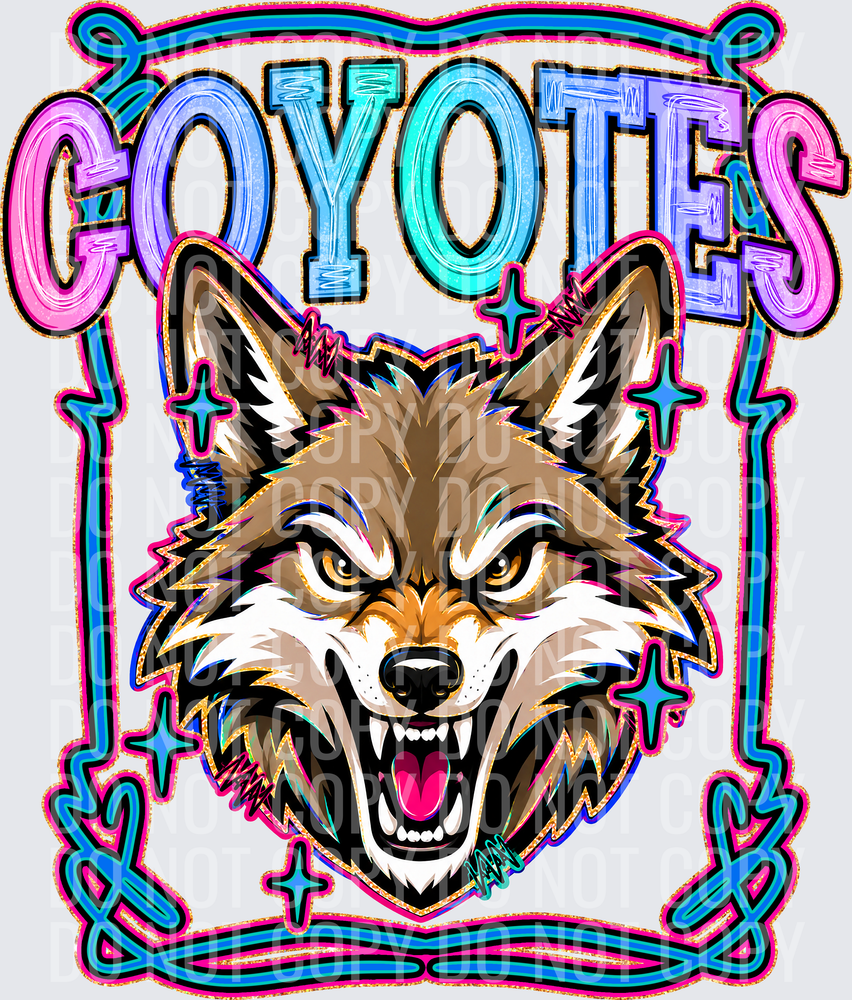 KayndiDesigns 08.26 Retro Pop Coyotes