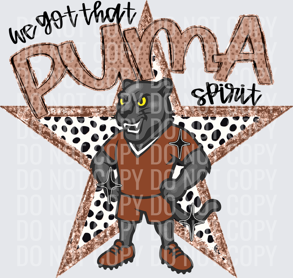 KayndiDesigns 09.26 We Got That Spirit Puma Brown