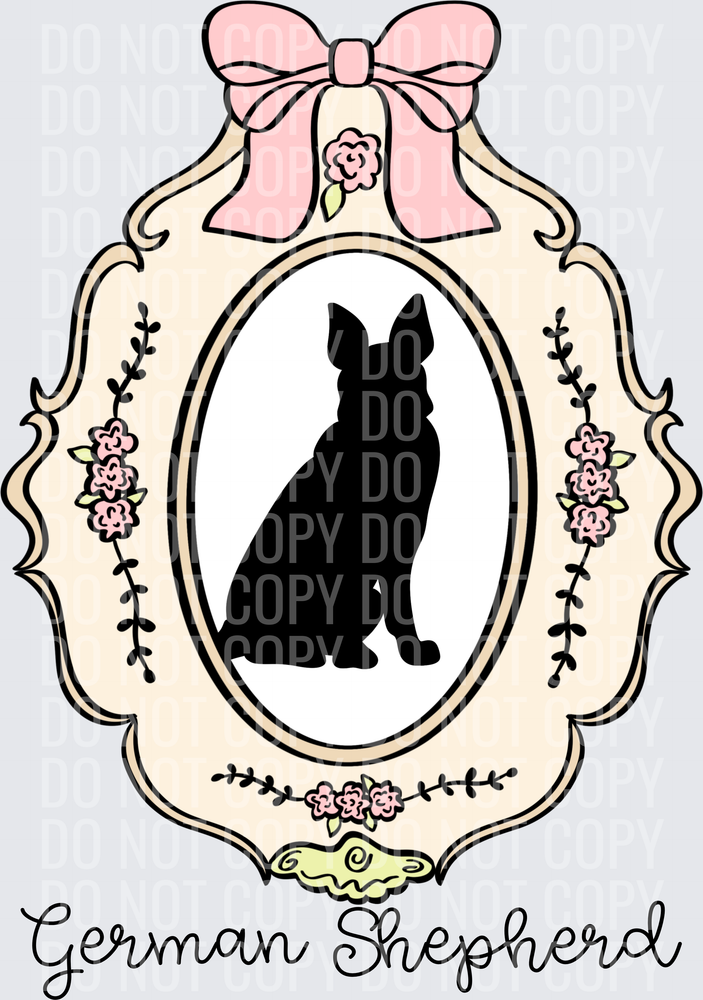 German Shepard Vintage
