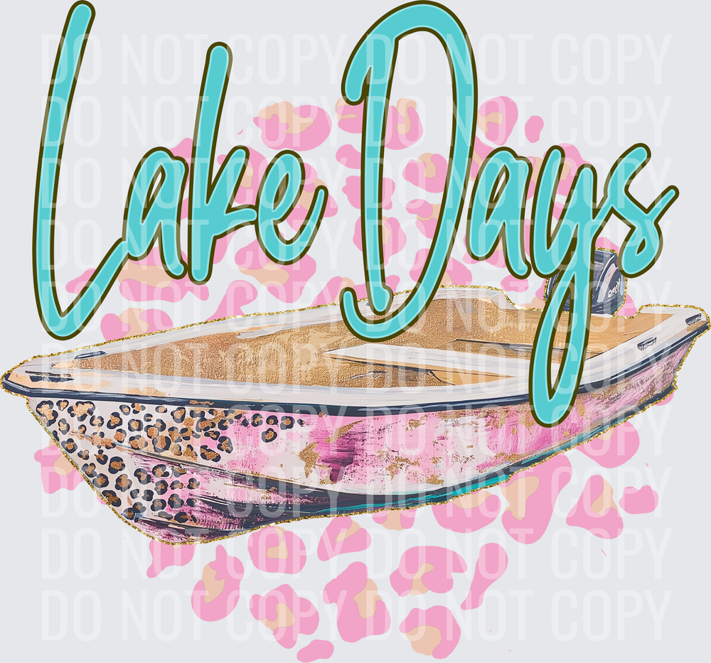 KayndiDesigns 06.26 Lake Days Boat