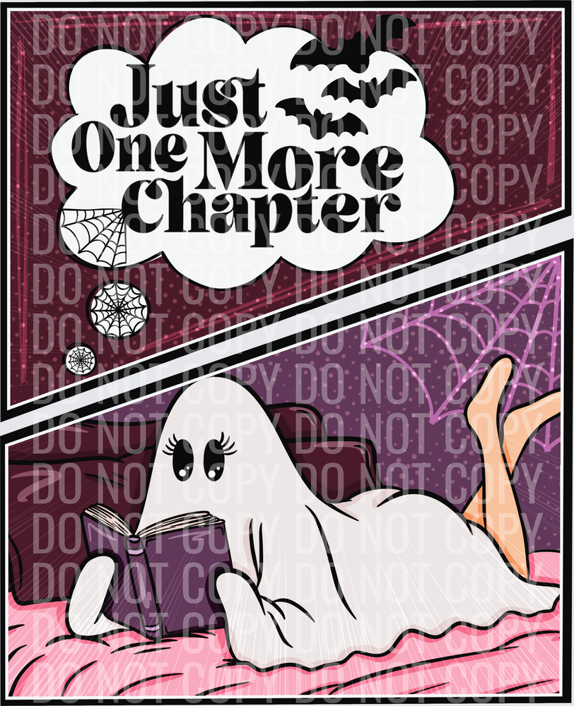 Just one more chapter ghost