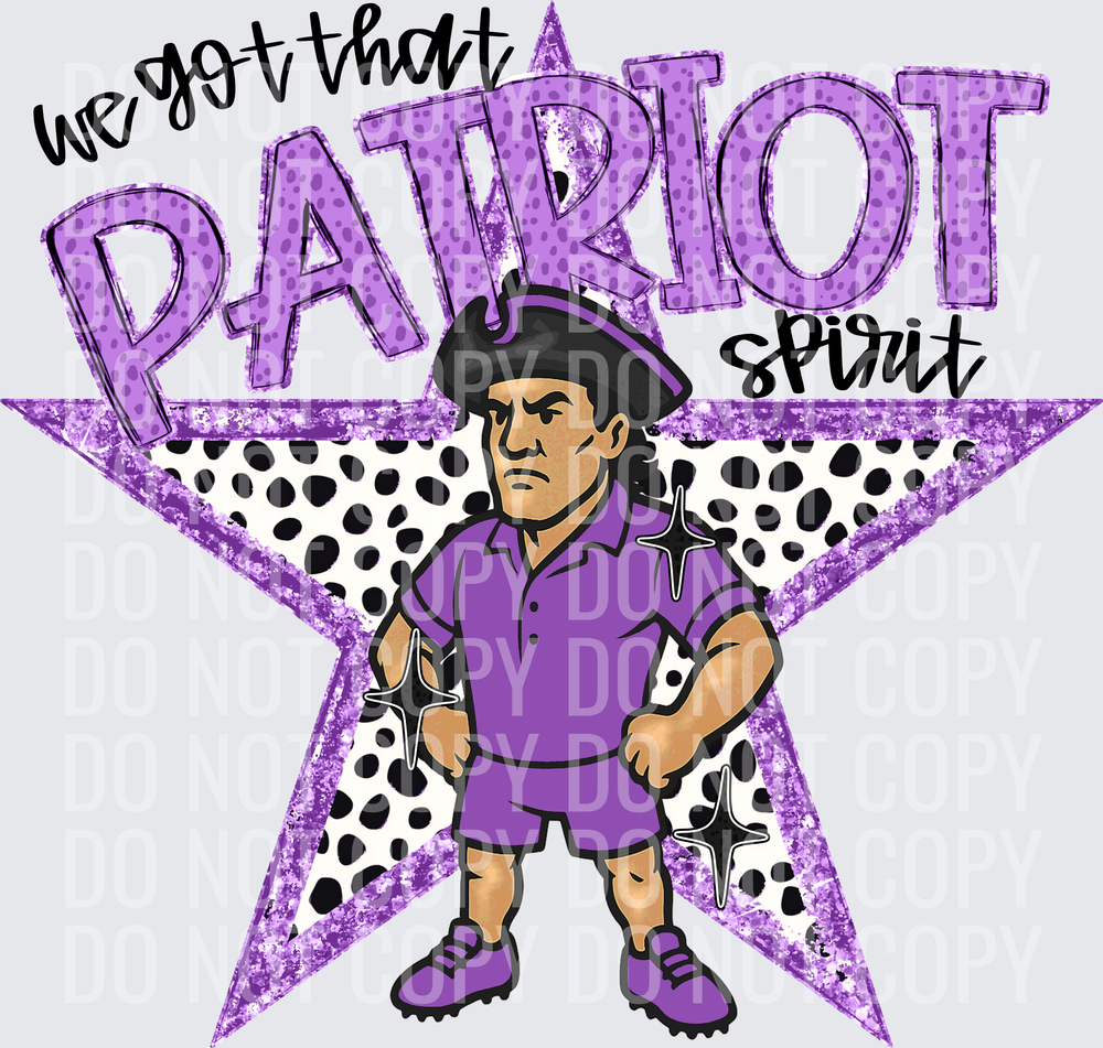 KayndiDesigns 09.26 We Got That Spirit Patriot Purple