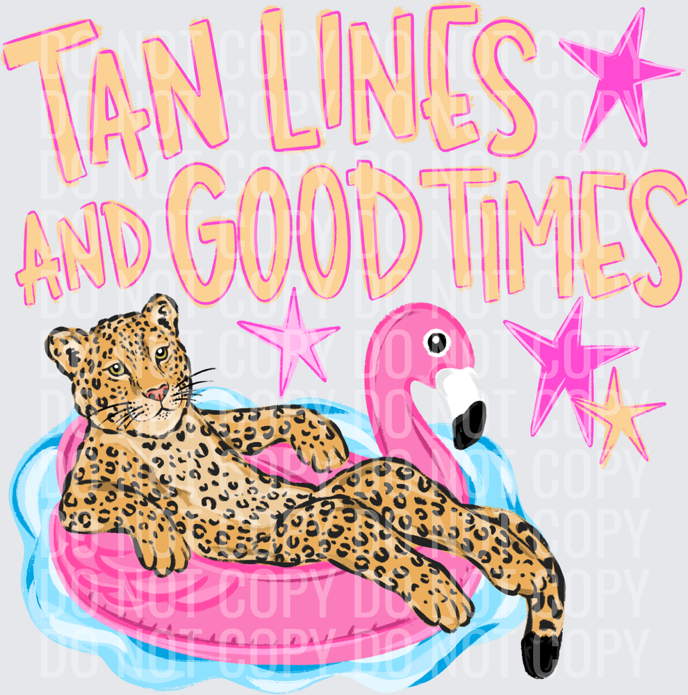 tan lines and good times