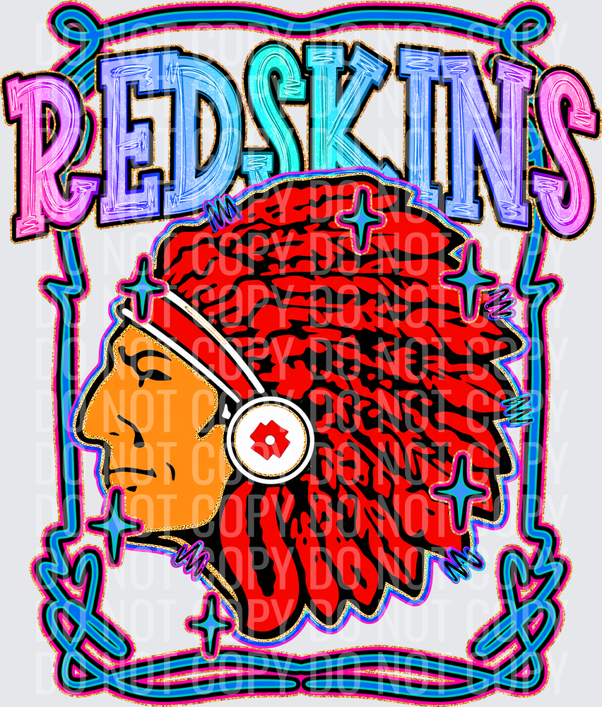 KayndiDesigns 08.26 Retro Pop Redskins