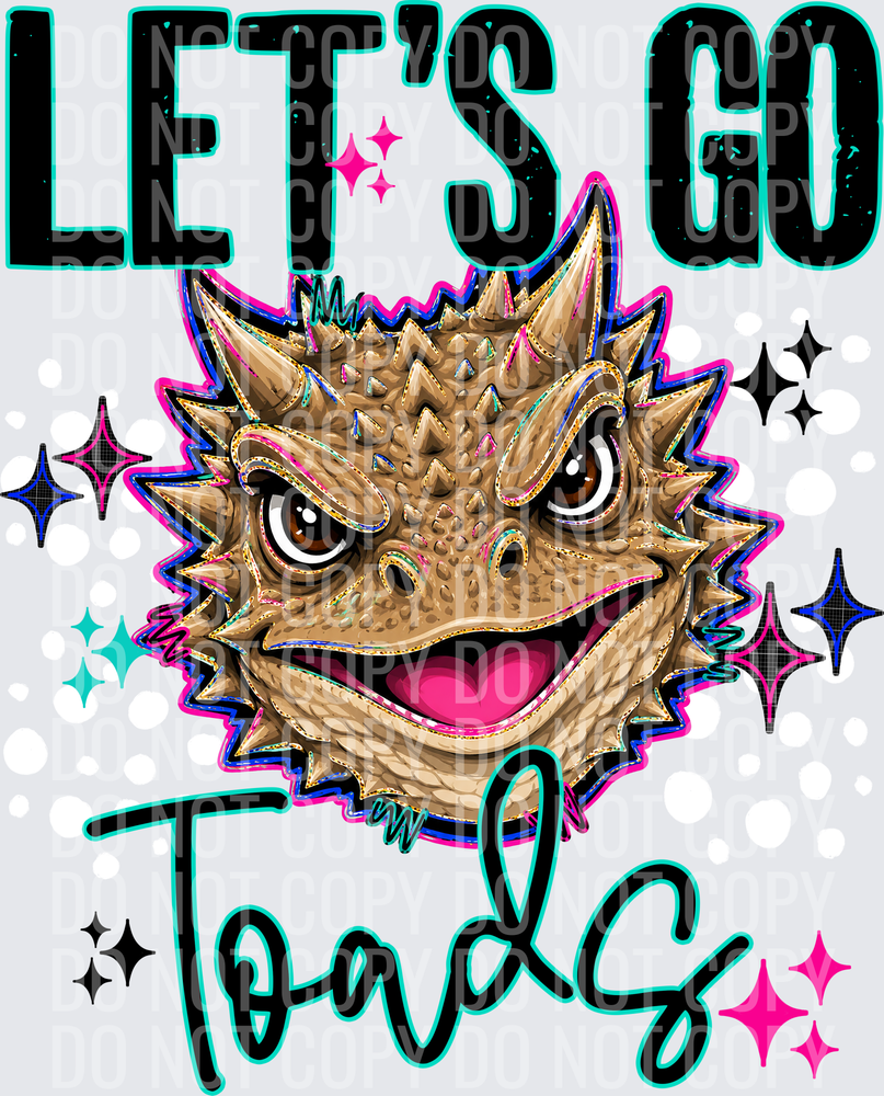 LETS GO MASCOTS TOADS
