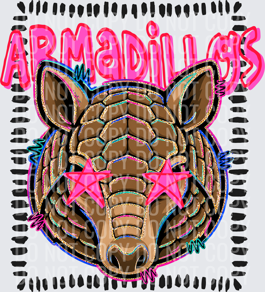 KayndiDesigns 08.26 Starstruck Armadillos