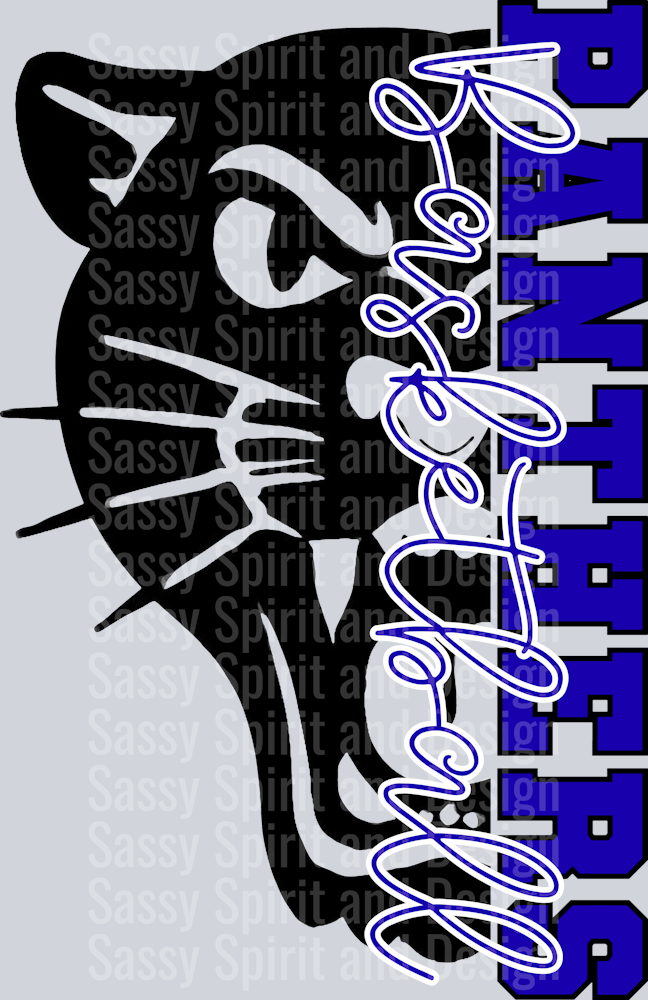 PANTHERS BASKETBALL SPLIT FACE