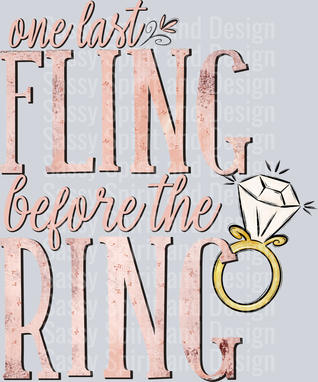 One Last Fling Before the Ring
