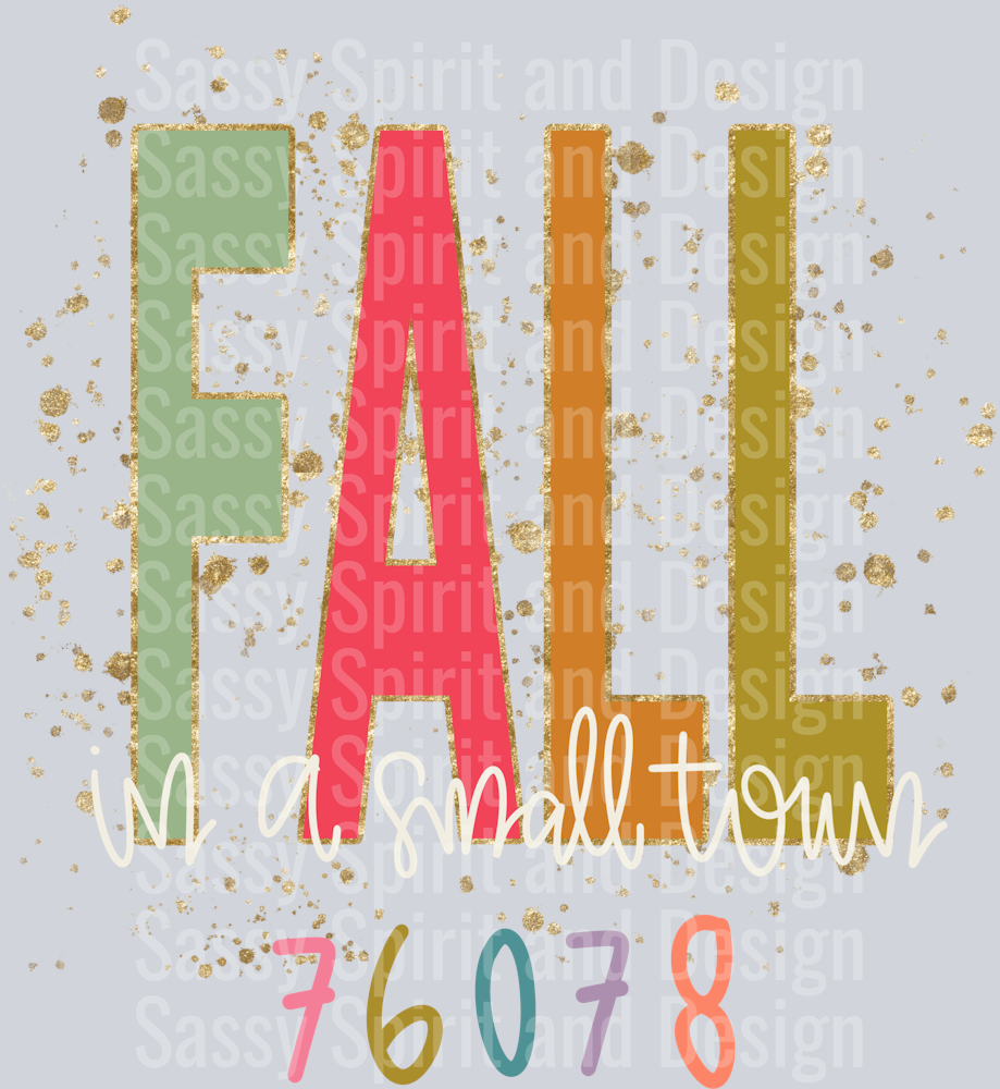 FALL IN A SMALL TOWN 76078