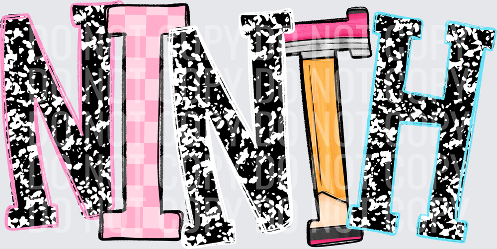 BACK TO SCHOOL PENNANT NINTH