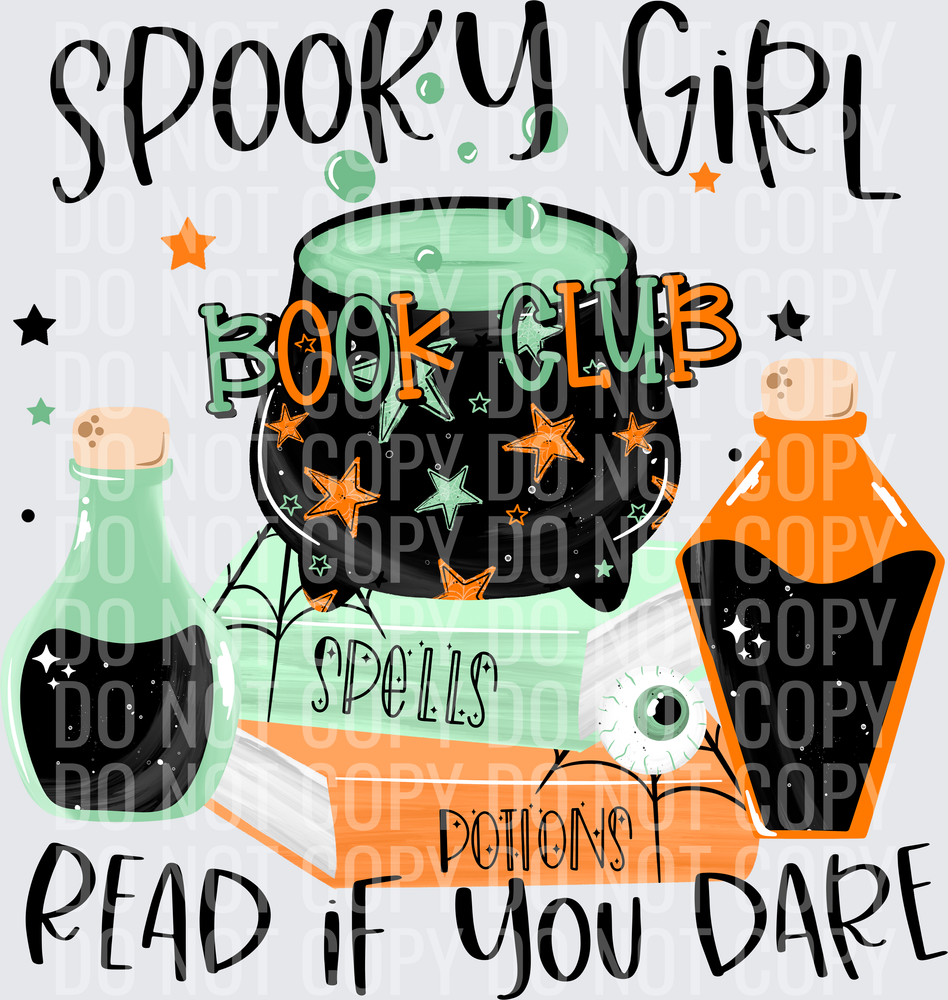 spooky girl book club