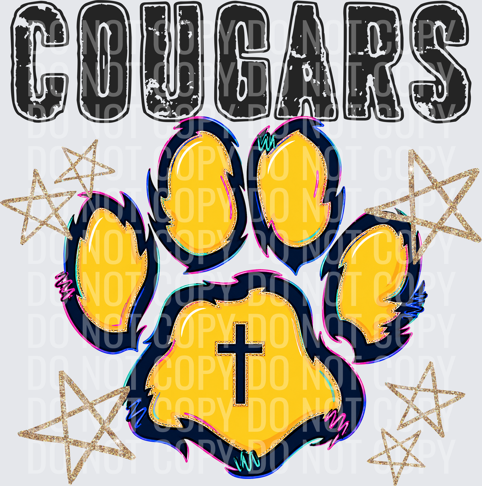 KayndiDesigns 08.26 Grunge Varsity Cougars 2