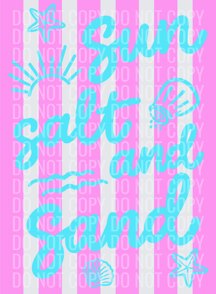 sun sald and sand