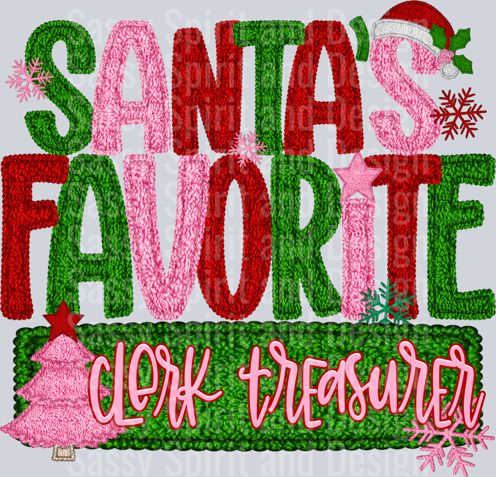 SANTAS FAVORITE Clerk Treasurer