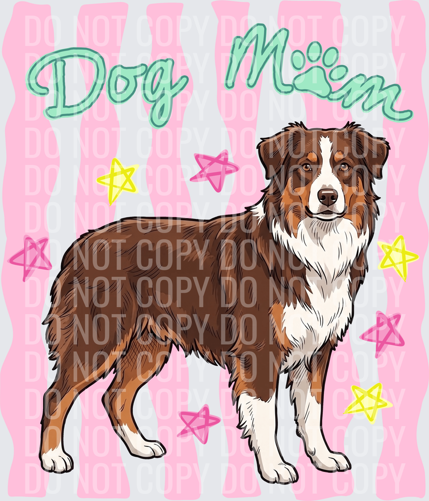Australian Shepherd Red Merle Dog Mom